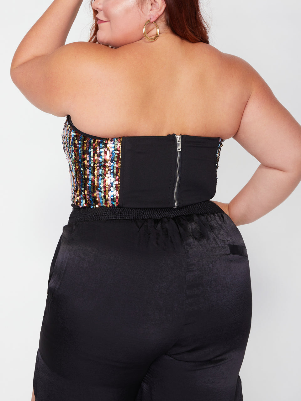 SONCY_Don't Forget Your Sparkle Bustier Top_Rainbow