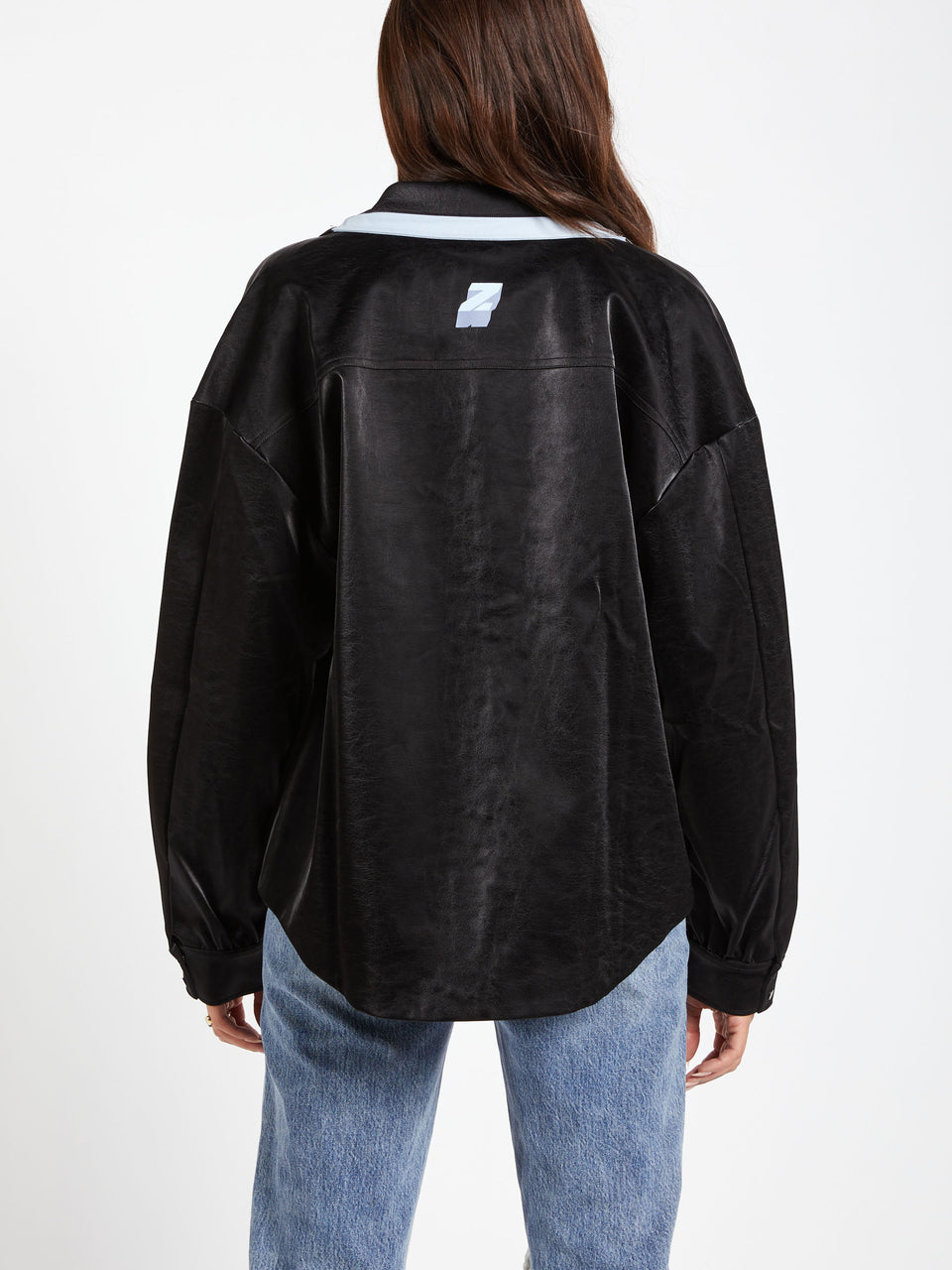 Graphic Leather Jacket Unisex