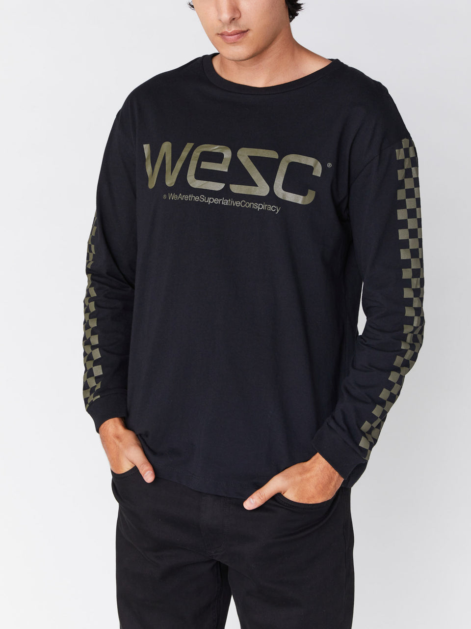 wesc_mason_checkerboard_l/s_tshirt